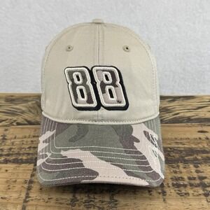 Dale Earnhardt Jr 88 3 Hat Cap Strap Back Mens One Size Camo NASCAR Racing Lot 2